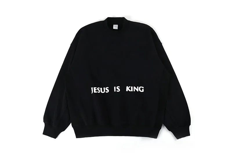 12 Зима Kanye West Jesus Is худи с королем для мужчин и женщин Ограниченная серия свитеров с цифровым впрыском Jesus Is King пуловер - Цвет: 12