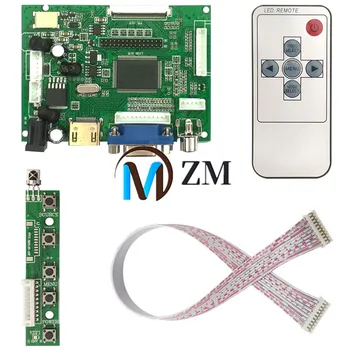 

LCD TTL LVDS Controller Board HDMI VGA 2AV 50PIN for AT070TN90 92 94 Support Automatically VS-TY2662-V1 Driver Board