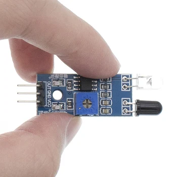 

Infrared Reflective Sensor IR Photoelectric Switch Barrier Line Track Module For Arduino Diode Triode Board 3.3v infrared new