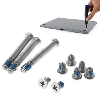 

For apple Mac Book pro 13inch 15inch 17inch Back cover screw for Mac book A1278 A1286 A1297 laptop Computer repair parts sliver