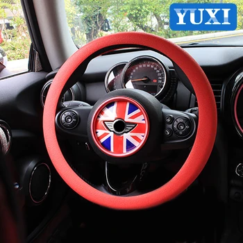 

Car steering wheel cover silicone non-slip grip cover For BMW MINI ONE Cooper S F54 F55 F56 F60 R55 R56 R60 R61 Car Accessories