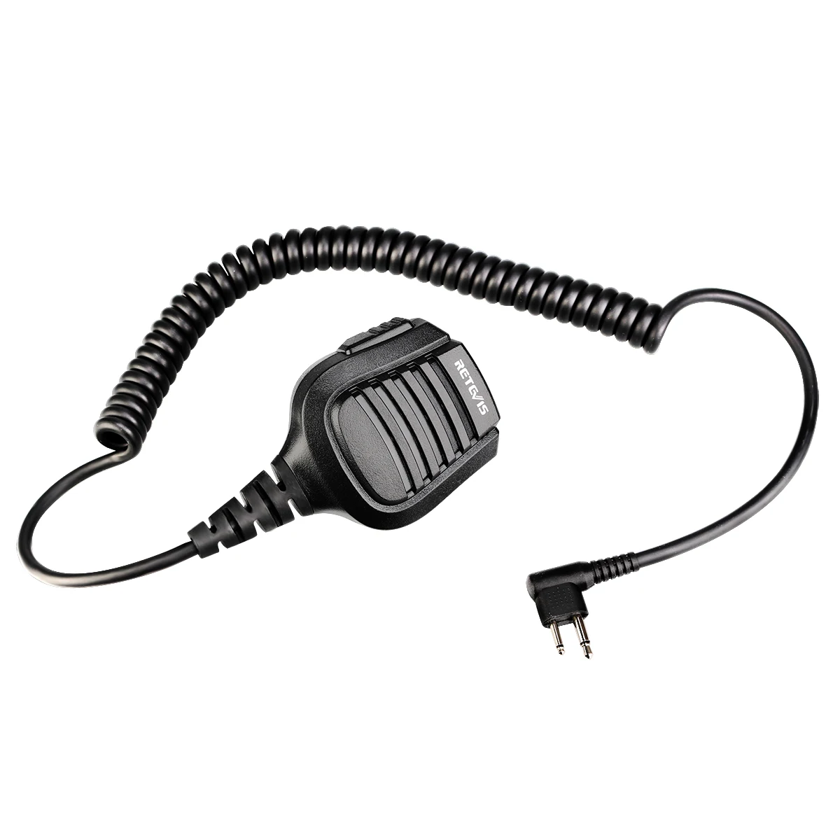 Черный Retevis 2 контактный динамик микрофон для Motorola GP68/GP88/GP300/GP2000/CT150 двухстороннее радио