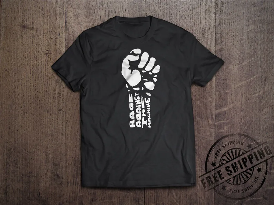 Футболка Rage Against The Machine тройник черная футболка новая S-6Xl новые тренды | Мужская