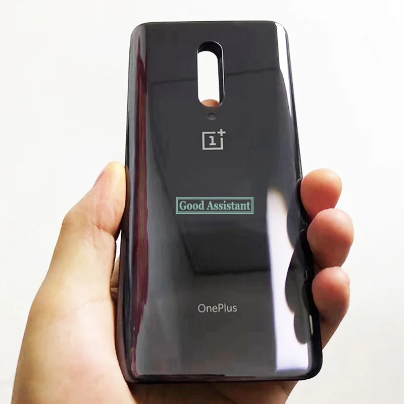 6,7 дюйма, для OnePlus 7 Pro One Plus 7Pro 1+ 7 Pro 1+ 7Pro, задняя крышка, крышка, корпус, чехол, запчасти для заднего стекла