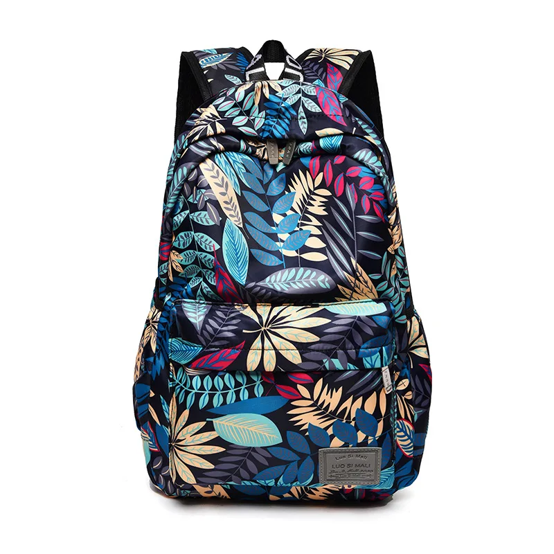 Print Hawaii Style Brand 2021 Backpacks For School Teenagers Girls Bags Fashion Women Travel Back Pack