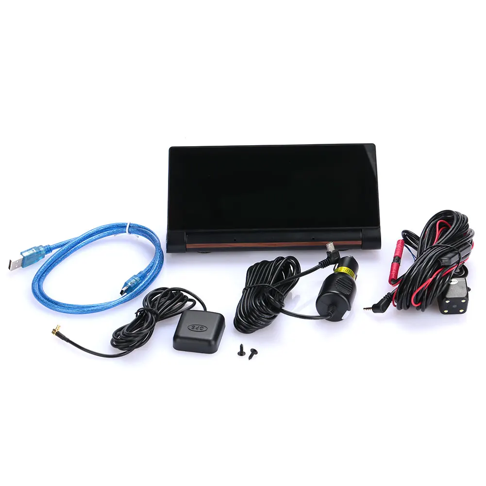 Vehemo 1080P dvd-плеер автомобиля gps радио видео для G-датчик gps навигатор видеорегистратор Камера WI-FI для Bluetooth 4,0