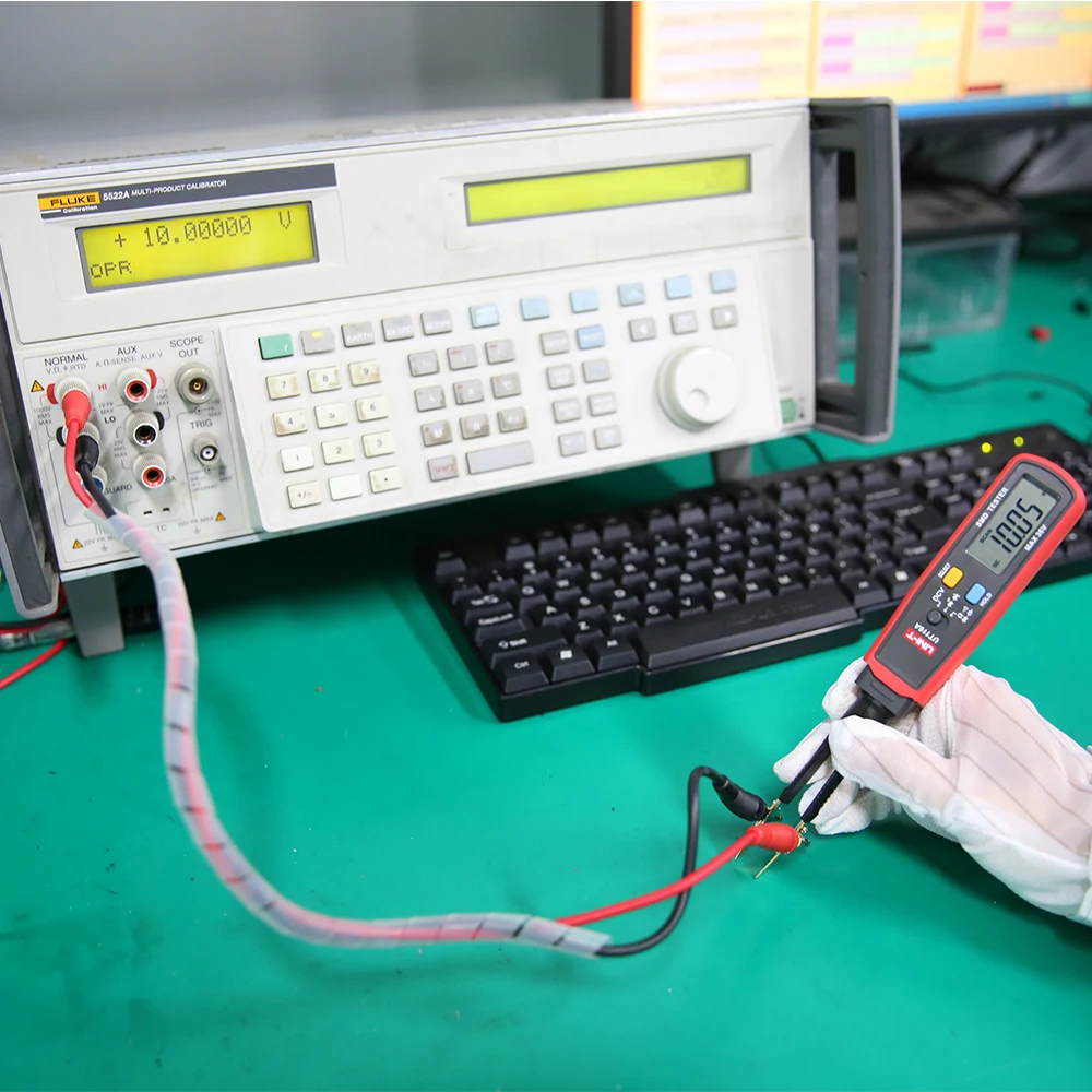 SMD тестер мультиметр SMD сопротивление емкость непрерывность диод измерение УЗО вращающийся зажим полупроводниковый 21 в UT116C