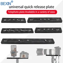 Camera Lens Support Mount Plate Dslr Long Quick Release Plate Adapter Clamp Camera Base Plate For Arca Swiss Tripod Ball Head