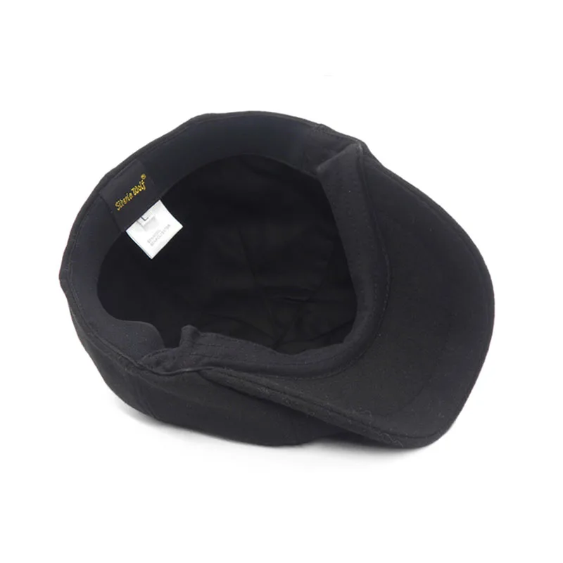 Wool Beret Hat French Peaked Caps 