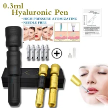 0,3 мл распылительная гиалуроновая ручка, гиалуроновая ручка, наполнитель губ, стабилизатор, без иглы, мезо-пистолет, гиалуроновая ручка для кожи, против морщин