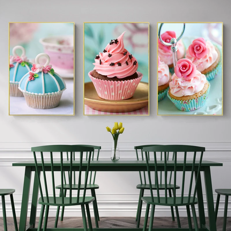 Diy Diamond Painting Full Round Embroidery Fruit Cakes 5d Drawing Cross Stitch Kits Creative Dessert Home Decor | Дом и сад