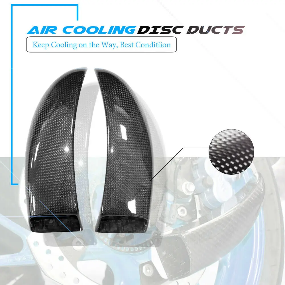 

Carbon Fiber Air Ducts Brake Cooling Mounting kit Air Cooling Ducts System For for DUCATI 1299 SUPERLEGGERA 2017