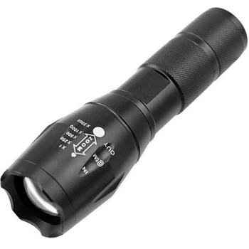 

Multifunctional XML-T6 L2 Flashlight Two Modes Retractable Zoom Mini Glare Flashlight Outdoor Camping Hiking Hunting Equipment