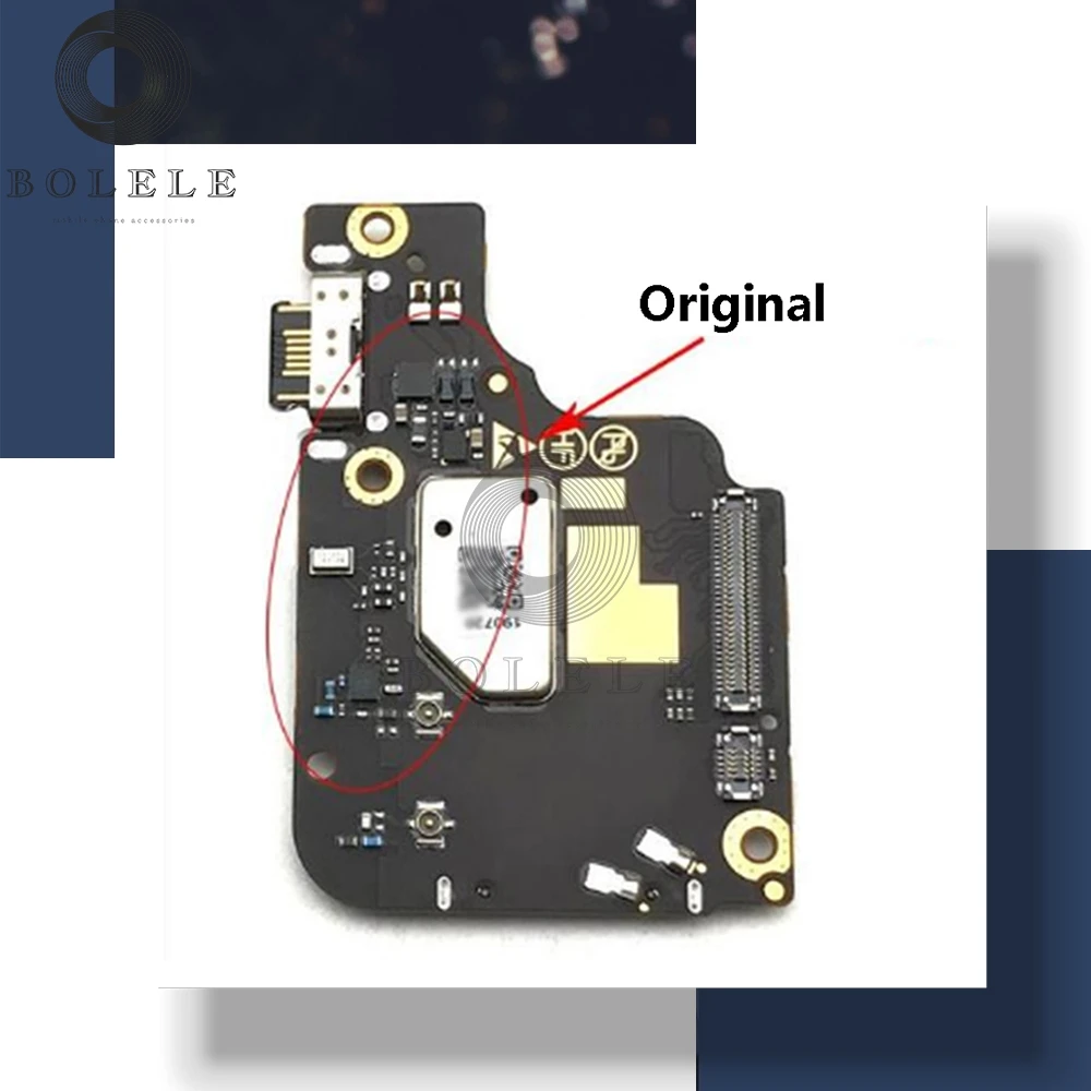 Original USB Charge Port Board For Lenovo Z6 Pro L78051 Dock Plug Charger Connector Charging Flex Cable | Мобильные телефоны и