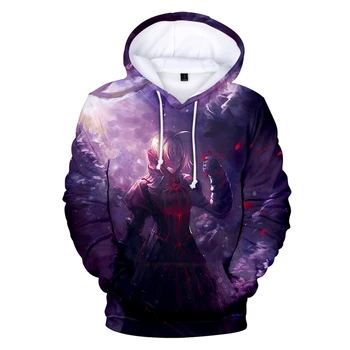 

Animation Fate/stay Night Casual Hooded Sweatshirt Trend Casual Street Clothing Basic Popular Street comfortable