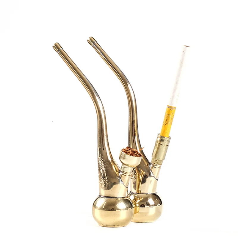 small Mini Narguile portable Hookah brass water pipe Smoking filter gift smoke 