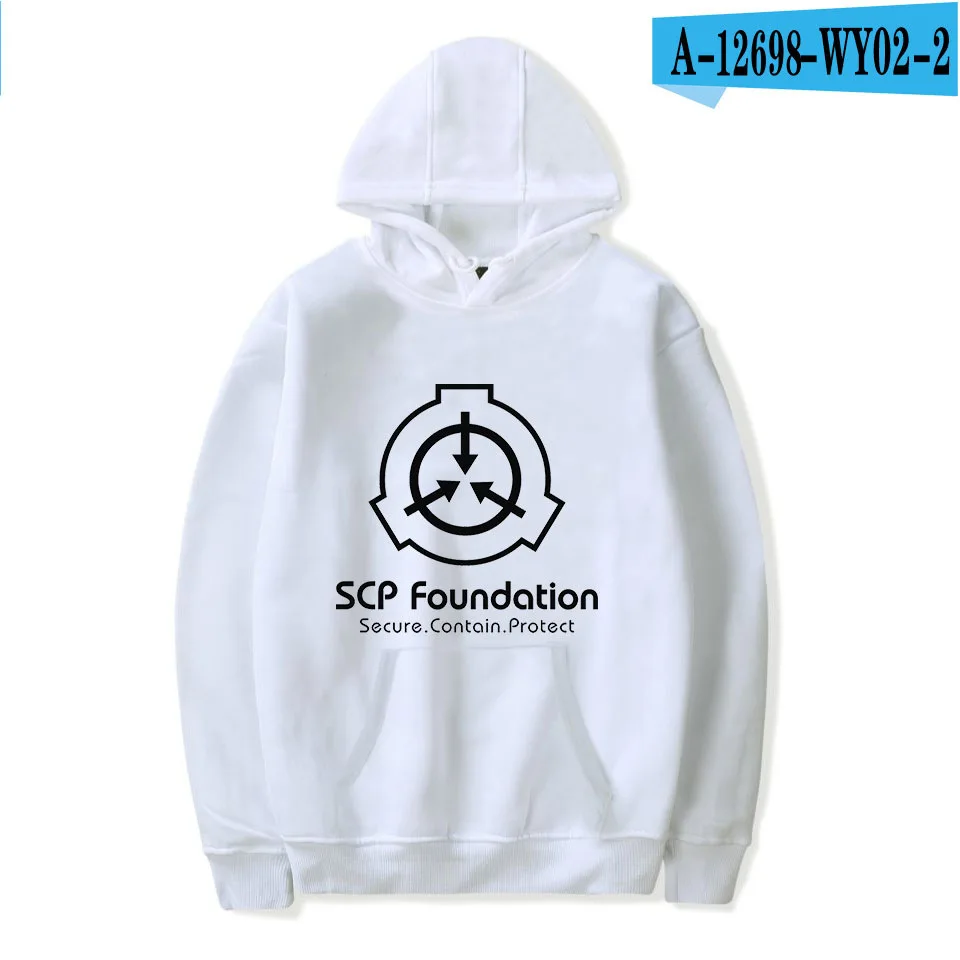 Новое поступление печати Scp основа повседневные толстовки с капюшоном для женщин и мужчин с длинным рукавом Пуловеры с молнией одежда пальто - Цвет: A12698-2
