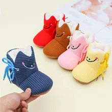 Chaussures antidérapantes à semelle souple pour bébés filles, chaussons pour nouveaux nés de 0 à 1 ans, automne et hiver
