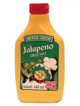 

Squeeze Jalapeño Cheese Microwaveable 440 ml