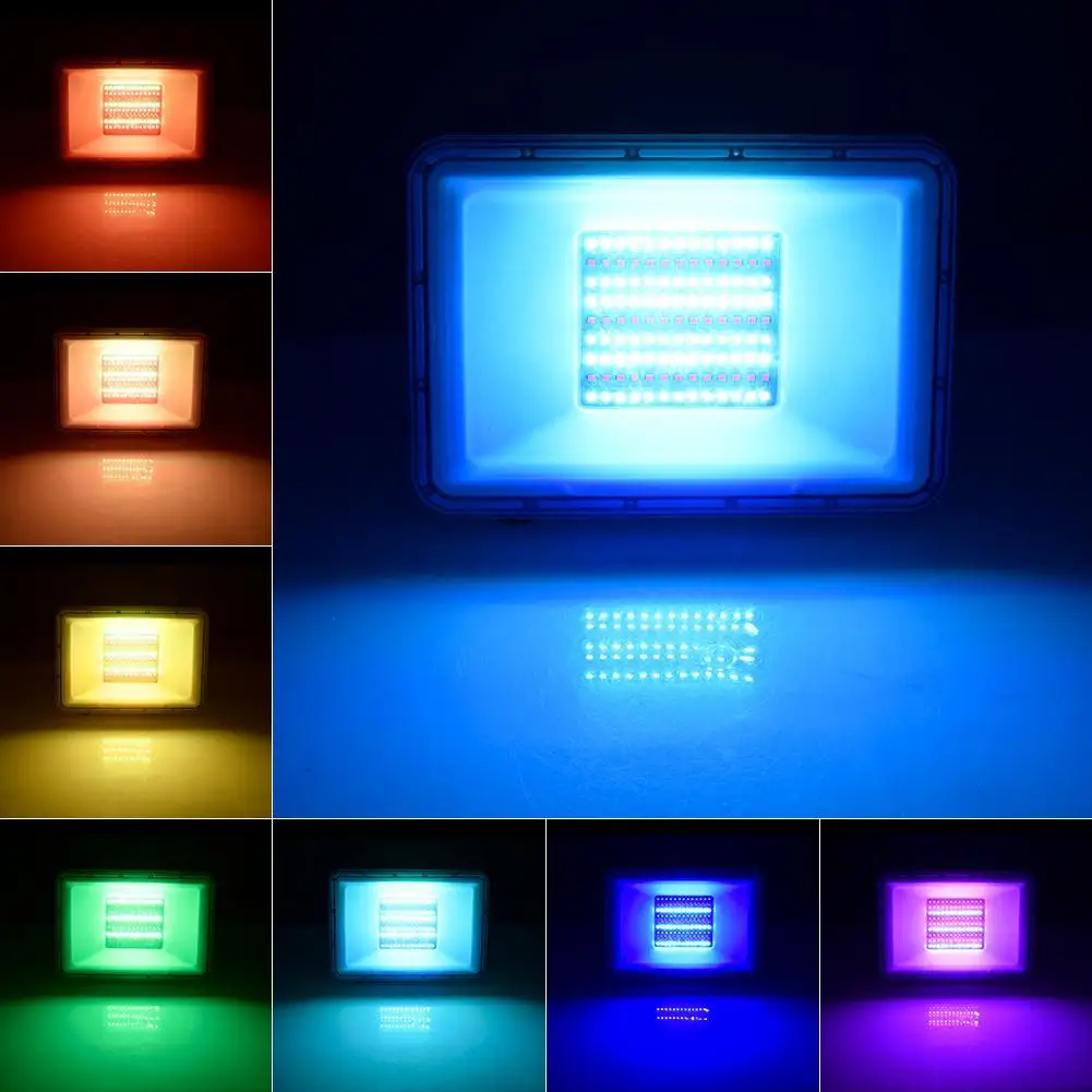 Светодиодный точечный светильник на открытом воздухе RGB прожектор 30 W/50 W/100 W AC110V