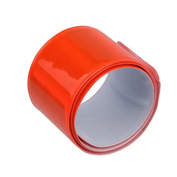 

4pcs Bike Bicycle Reflective Safety Warning Band Night Sports Pant Tape Orange