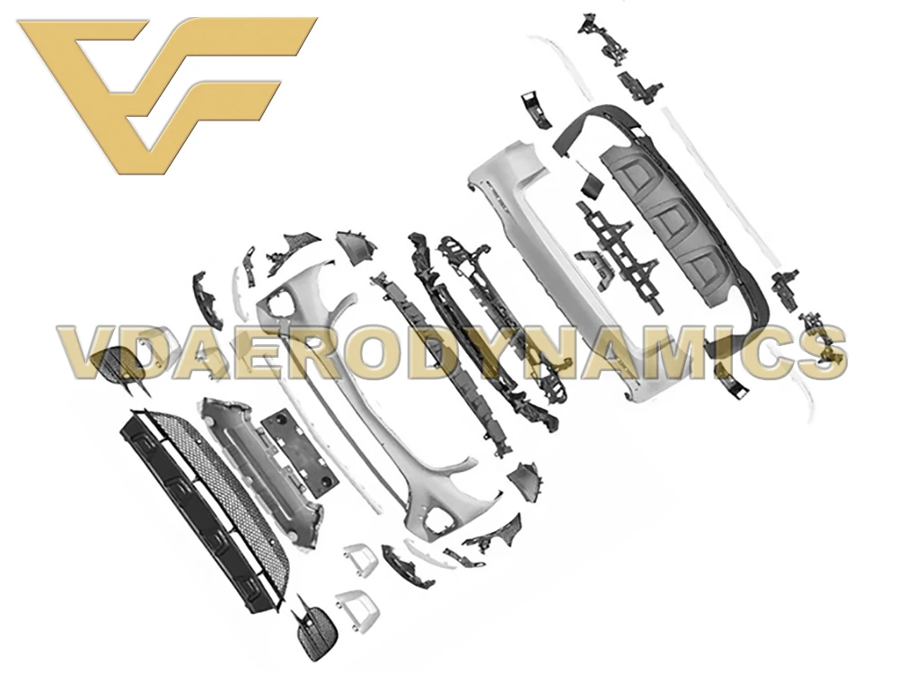 Подходит для 16-19 Benz X253 GLC200d GLC250d GLC250 GLC300 GLC305d GLC350e GLC350 VAD GLC43 полный комплект