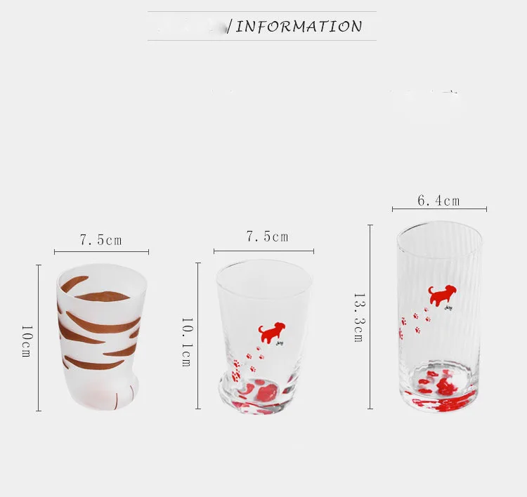 Креативные милые кошачьи лапы, стеклянные тигровые лапы, кружка для офиса, кофейная кружка, стакан, персональный, для завтрака, молока, фарфоровая чашка, подарок