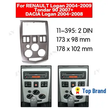 

Car multimedia Player frame For 2004 2005 2006-2009 RENAULT LOGAN 2 DIN car Audio Panel Installation Dash Adapter car DVD fascia