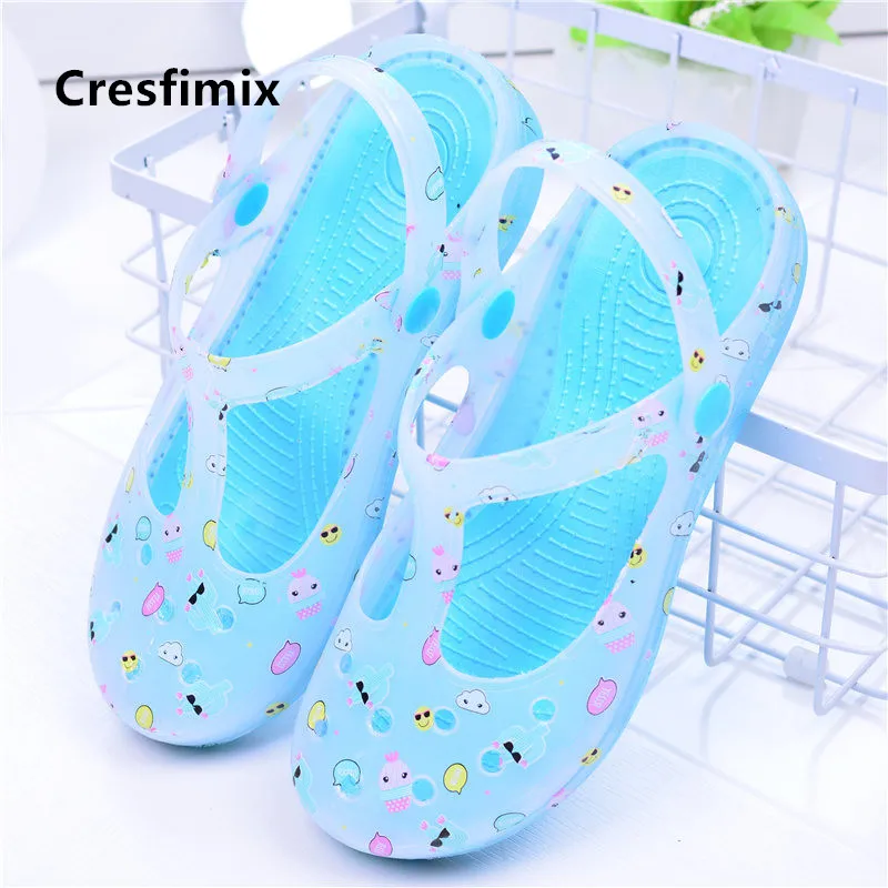 Женские милые дышащие сандалии Cresfimix Сезон весна Модные удобные Летняя обувь