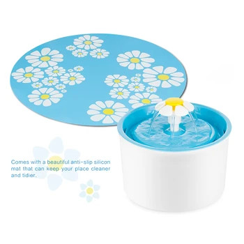 

Automatic Cat Fountain Pet Drinking Water Dispenser Electric LED Dog Drinking Fountain Cat Feeder Drink Filter USB Powered Hot