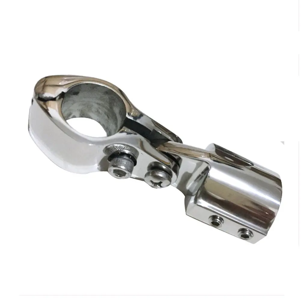 

Pipe Clamp Pipe Buckle Pipe Hoop With Pointed Double Wire Slide Cap Set 22MM Awning Boat Hardware Accessories