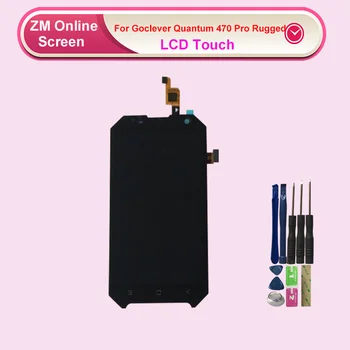 

New For Goclever Quantum 470 Pro Rugged Touch Screen With Lcd Display Digitizer Assembly Replacement With Tools