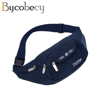 

Bycobecy Casual Waterproof Women Waist Bag Sports Running Zip Belt Waist Pack Fanny Pack Multifunction Mobile Purse Fanny Pack