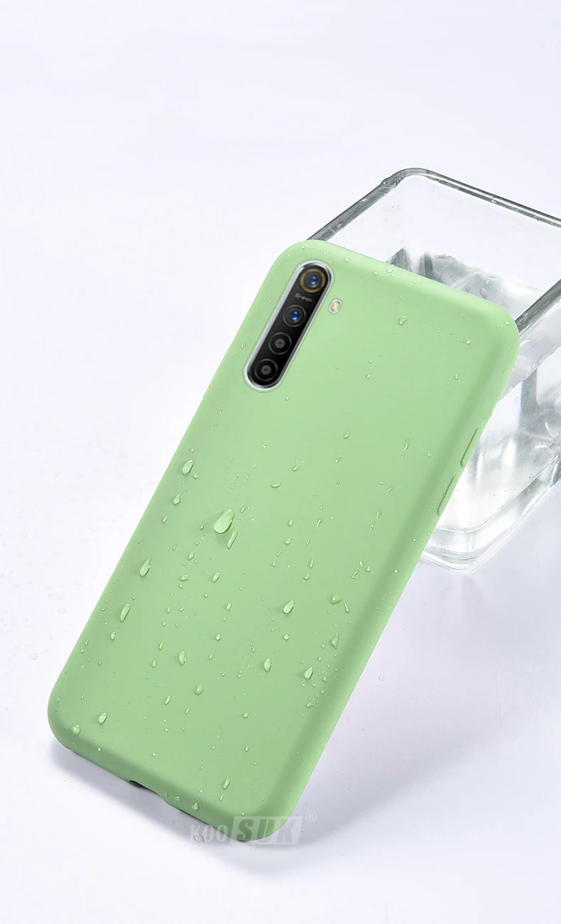 Koosuk чехол для телефона для OPPO Realme XT X2 жидкий силиконовый мягкий чехол для OPPO K5 Тонкий чехол для телефона с защитой от пятен