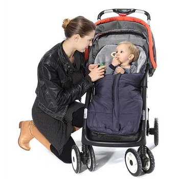

Winter Sleeping Bags Baby Envelope for Stroller Newborn Stroller Sleeping Bags 0-6M Dark blue