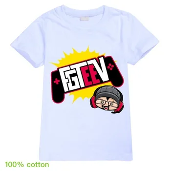 

Fashion Kids 2020 FGTEEN Cartoon Summer Boys Clothes for Girls O-Neck Short Sleeve T Shirts Tops Active Student Tee Shirt Fille