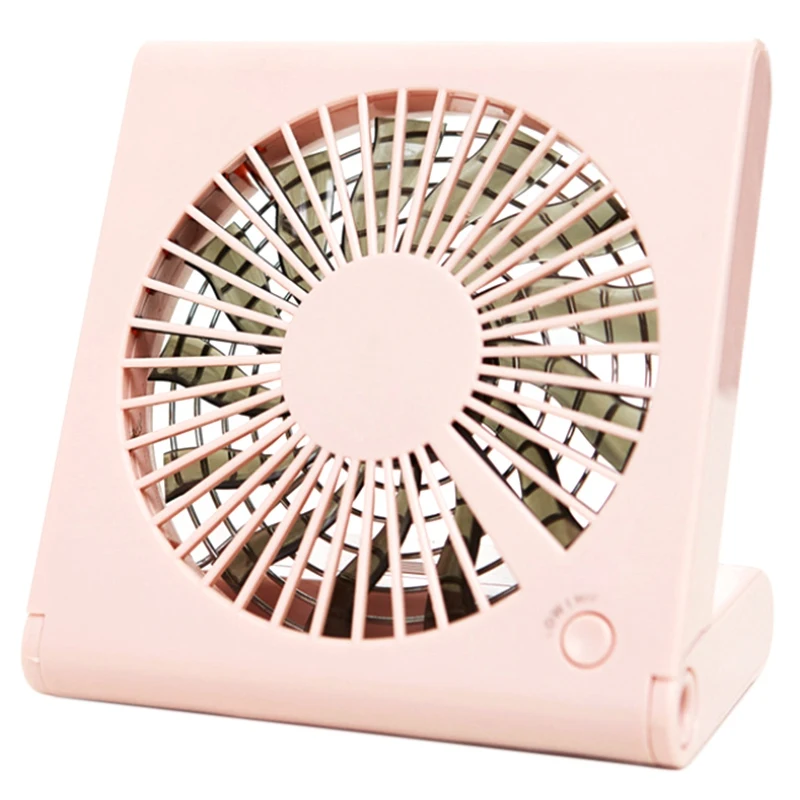 Notebook Fan Usb Charging Folding Mini Portable Small Fan Student Desktop Standing Pc Mini Fan Battery Usb Rechargeable