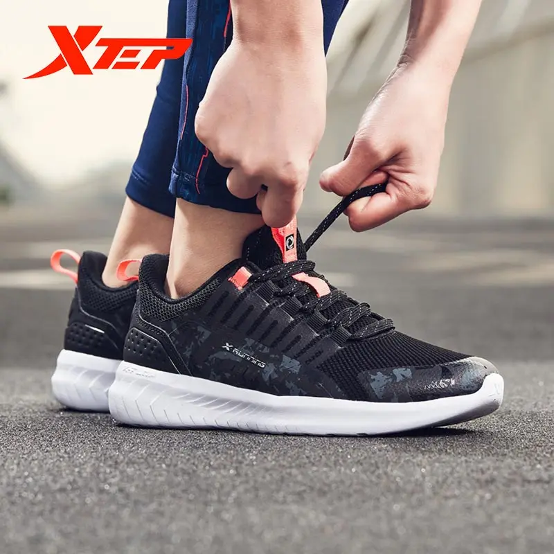 Xtep Women's Running Shoes Shock resistant Casual Shoes Sports Shoes