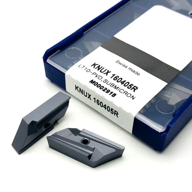 KNUX160405R LT10 Высококачественная оригинальная карбидная вставка токарный инструмент режущий инструмент заменяет LAMINA KNUX 160405 R Токарные вставки
