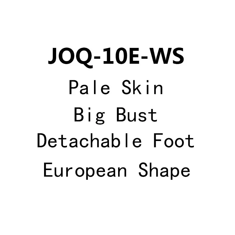 Jiaou Doll 1/6th JIAOUDOLL Super Flexible European Sharp Female Seamless Bodies - Цвет: pale detachable