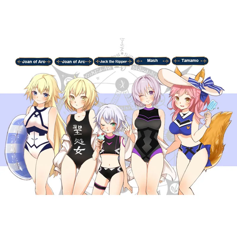Японское бикини купальник Sukumizu Fate/Grand Order карнавальный костюм японский в стиле