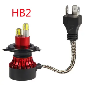 

2pcs 8Sides Super Brightness Car LED Headlight Fog lights HI/H4/H7/HII/9005/9006