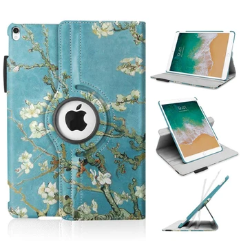 

360 Degrees Rotating Case for iPad 7th Generation 10.2inch 2019 A2197/ A2198/ A2200 Smart Protective Stand Cover Auto Sleep/Wake