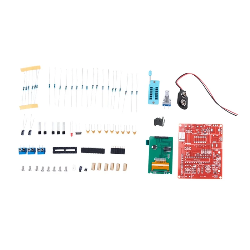 

Mega328 Transistor Tester LCR Capacitance ESR meter PWM TFT LCD Generator DIY