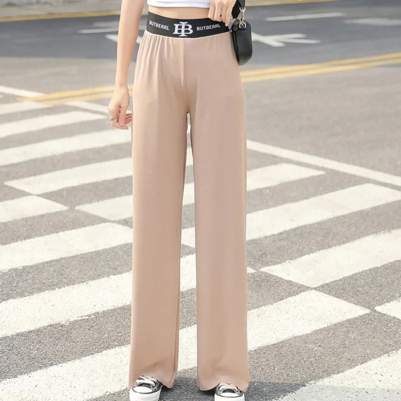 #1920 Summer Straight Pants Women 