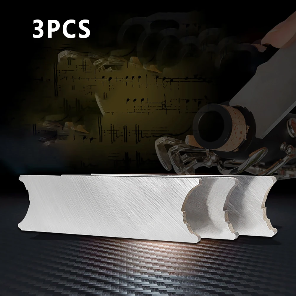 

3pcs/set Wind Instrument Joint DIY Accessory White Steel Interface Head Practical Clarinet Repair Tool Maintenance Musical