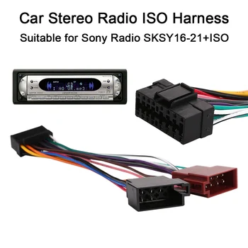 

Iso Wire Harness Radio Harness Durable Harness Connector Car Cable Sksy16-21+Iso 16Pin