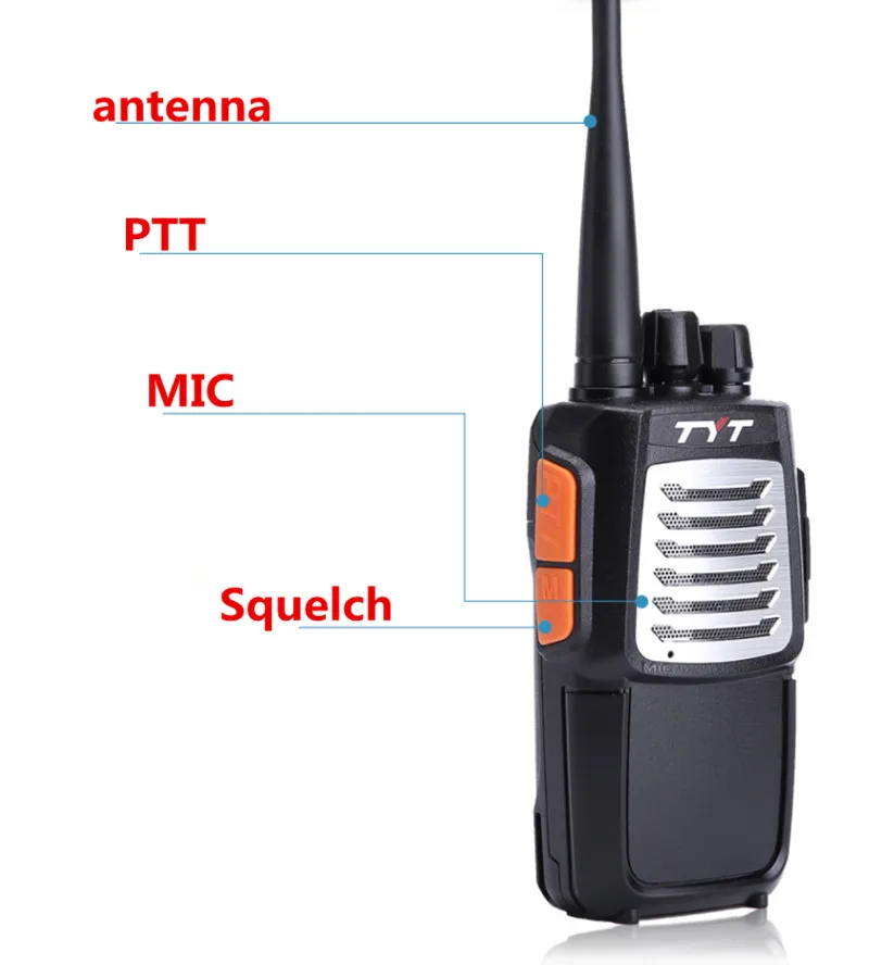 TYT A8 UHF400-480MHZ Высокая мощность ручной телефон 7 Вт