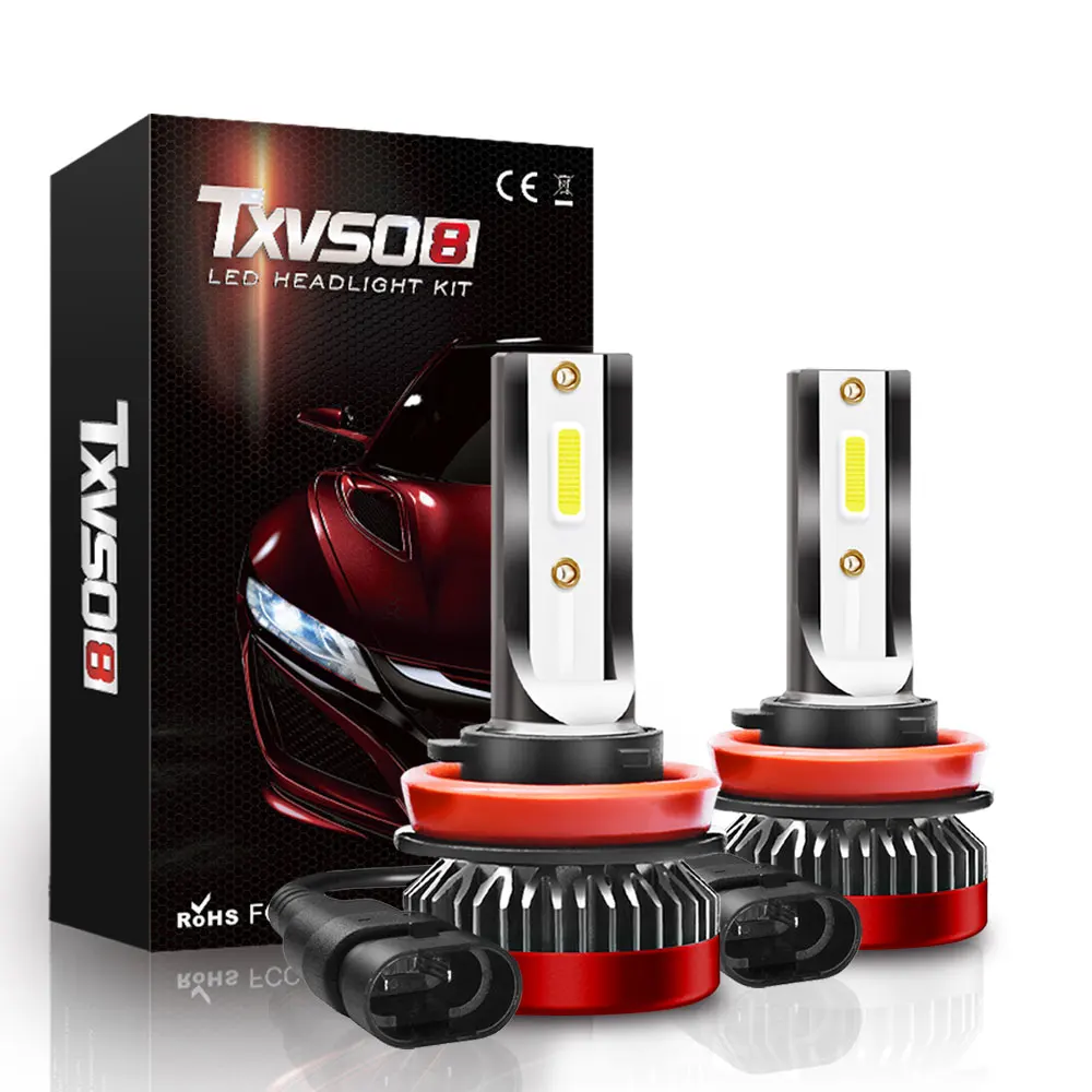 Головная Светодиодная лампа TXVSO8, H8, H9, H11, H4, 80 Вт, автомобисветильник лампа H9, миниатюрная СВЕТОДИОДНАЯ Лампа 6000 лм, светодиодный K, 12 В, автомобильный монолитный блок диодов H8, освещение Головная Светодиодная лампа TXVSO8, H8, H9, H11, H4, 80 Вт, автомобисветильник лампа H9, миниатюрная СВЕТОДИОДНАЯ Лампа 6000 лм, светодиодный K, 12 В, автомобильный монолитный блок диодов H8, освещение