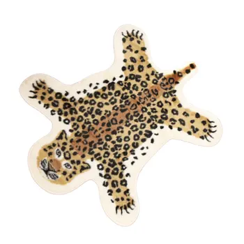 

Nordic Style Imitation Leopard Carpet Soft Washable Rug Anti-Dirt Non Slip Bedroom Living Room Mat Home Floor Pad